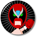Badge Strong Bad Icon 128x128 png